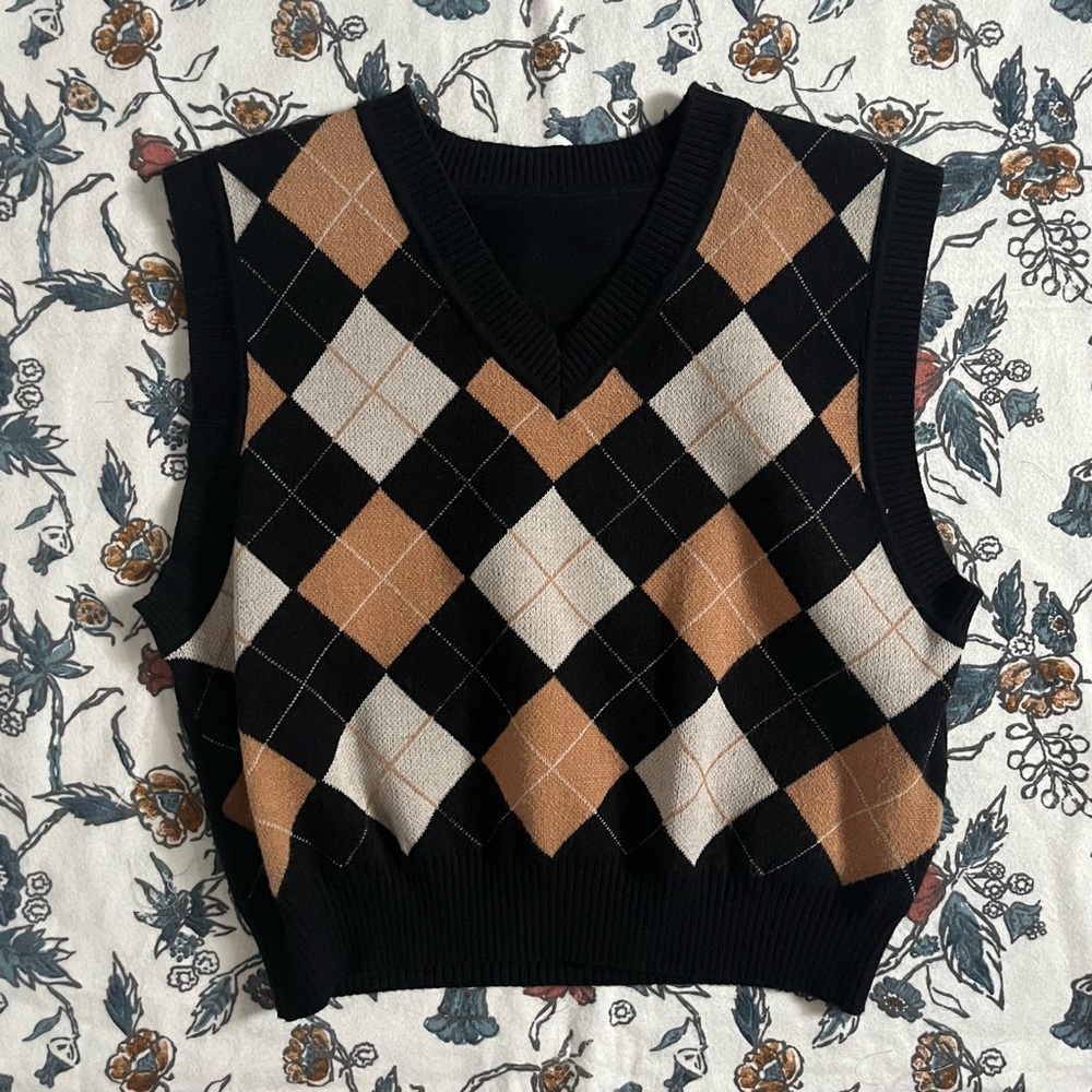 Argyle Sweater Vest